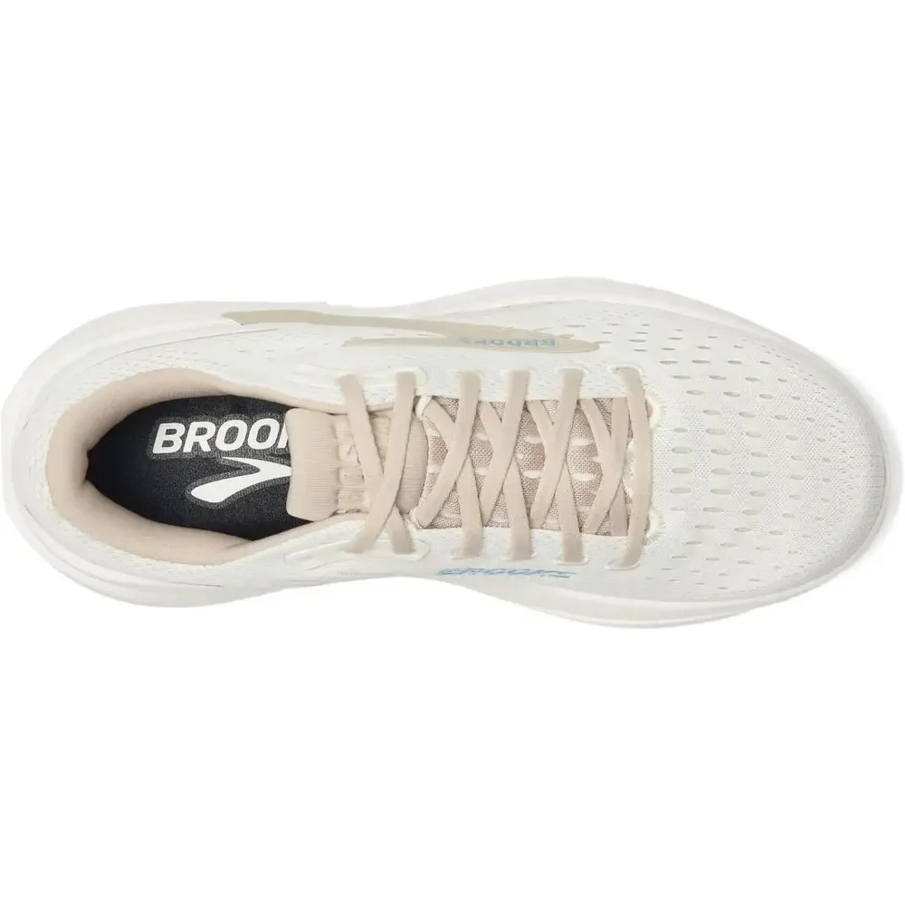 Brooks Ghost Max 3 Women Running Shoes Coconut/grey/blue Size: 11.5 Extra Wide